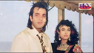 Hasratein Hain Bahut Magar  KARAOKE  Aatish 1994  Sanjay Dutt amp Raveena Tandon [upl. by Borlow301]