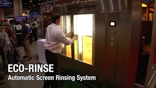 EcoRinse  MampR Screen Printing Equipment  Automatic Screen Rinsing System [upl. by Onofredo]