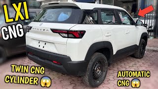 2024 BREZZA UPDATED MODEL  NOW WITH TWIN CNG CYLINDER  AUTOMATIC  FRONX  GRAND VITARA UPDATED 😱 [upl. by Naimerej823]