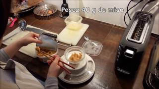 recette soupe miso [upl. by Aihseym]