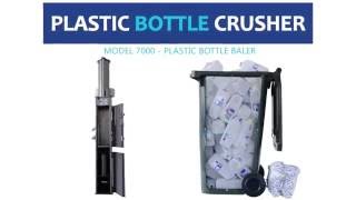 Plastic Bottle Crusher 7000  Plastic Bottle Baler [upl. by Catharina]