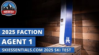 2025 Faction Agent 1  SkiEssentialscom Ski Test Review [upl. by Ccasi269]