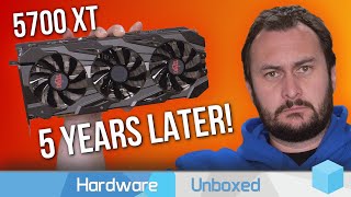 Radeon RX 5700 XT vs 7700 XT 2024 Revisit [upl. by Avram586]