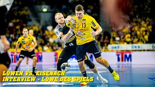 Löwen vs Eisenach  Löwe des Spiels Sebastian Heymann [upl. by Enybor]