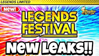 🔥 NEW LEAKS LEGENDS FESTIVAL TIME LENGTH AND NEW EVENTS Dragon Ball Legends Reveals amp Stuff [upl. by Nahtaneoj]