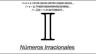 Numeros Irracionales ¿Qué son  AlexDLA [upl. by Yellek]