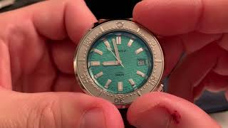 Unboxing amp Review Of My Squale 1521 Onda Laguna [upl. by Trebbor]