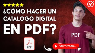 Cómo Hacer un CATÁLOGO DIGITAL en PDF  📰 Catálogo tipo Revista 📰 [upl. by Airot]