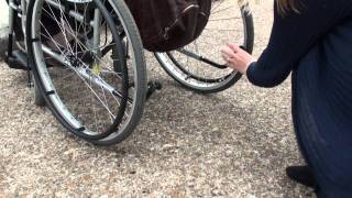 Using a Wheelchair  general tips [upl. by Akenom]