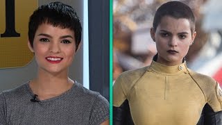 Deadpool Star Brianna Hildebrand on Becoming One of the XMen and Her Teenage Crush Ryan Reyn… [upl. by Dunkin]