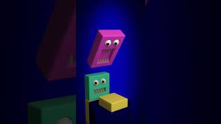 THE BLOCK MONSTERS III blender 3danimition cartoon spiderman 3dnimation 3danimation funny [upl. by Hepsibah853]