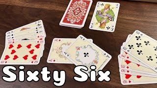 How to Play Sixty Six  a card game for two players [upl. by Hyacinthia140]