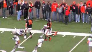 2010 Oregon Ducks Highlights vs Oregon State [upl. by Atorod]