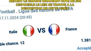 MES PRONOSTIC FOOT PRONOSTIC FOOT DAUJOURDHUI COUPON DU JOUR [upl. by Radbun489]