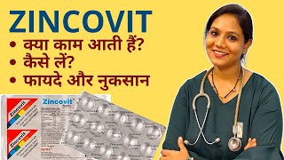 Zincovit Tablet क्या काम आती हैं  Zincovit Capsule Uses Side effects Benefits and How to Take [upl. by Moth50]