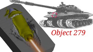 Chieftain vs Object 279  Armor Penetration Simulation [upl. by Pritchett838]