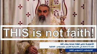 Charismatic Movement vs Orthodoxy  quotTHIS IS NOT FAITHquot Metropolitan Athanasius Fahd [upl. by Anrol]