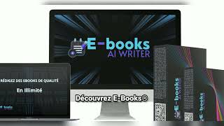 EBooks® AI Writer  Créez et Monétisez Vos eBooks en 3 Clics  🚀📚 [upl. by Pierette755]