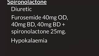 Spironolactone [upl. by Klepac]