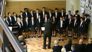 Les Petits Chanteurs du Val de France chantent quotLa marche des bons enfantsquot de Charles Trenet [upl. by Aihsekal]