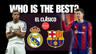 Real Madrid vs Barcelona EL CLASICO 2024 [upl. by Nwahsauq]