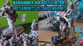 Will The Grey Knights Be Able To Stop Vashtorr WH40k 1000p BR [upl. by Zamir]