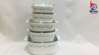 CORNINGWARE® Pyroceram® 10pc Glass Cookware Set [upl. by Afirahs441]