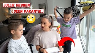 JULLIE MOETEN NAAR SCHOOL DEZE ZOMERVAKANTIE PRANK 😬  589 [upl. by Moorefield105]