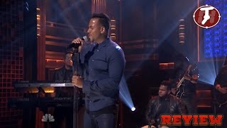 Romeo santos Eres mia performance The Tonight Show Jimmy Fallon 11202014 [upl. by Noxaj157]