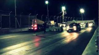 Nissan GTR 30 psi vs Supercharged Mustang GT [upl. by Nosoj]