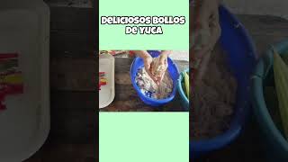 Deliciosos bollos de yuca comedia recetasfaciles [upl. by Weisberg]