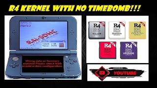 R4 Kernel with No Timebomb SDHC R4 for Real Time Save Cards [upl. by Nitnert]