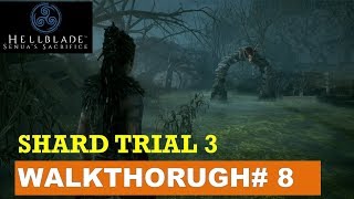 Hellblade Walkthough 8 Swamp Shard Trial Story of Plague [upl. by Brantley]