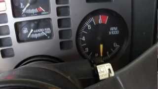 87 Pontiac Fiero fillterless tach [upl. by Enneirdna]