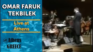 Omar Faruk Tekbilek live at the Athens Megaron [upl. by Milewski]