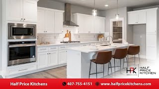 Quality Kitchen Cabinets West DeLand Florida  Half Price Kitchens [upl. by Aibar]