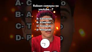 🔥SÓ PARA OS FÃS DE CARTEIRINHA DO ROBSON ABREU 🚀  quizdorobson shorts [upl. by Roby891]