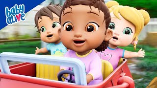 Lavagem de Carro Bebê 💖🚗 Baby Alive em Português Brasil👶🏼 👶🏾Desenhos Animados Infantil [upl. by Domash511]