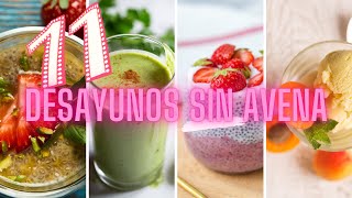 11 desayunos EQUILIBRADOS sin avena para variar [upl. by Eniahs]