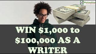 Top 10 Creative Writing Competitions for Writers  WIN UP to 100000 [upl. by Nimzay]