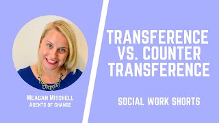 Transference vs Countertransference  Social Work Shorts ASWB Study Prep LMSW LSW LCSW Exams [upl. by Ahsilet]