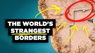 The Worlds Strangest Borders Part 1 Panhandles [upl. by Elleoj]