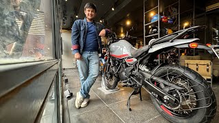 First ever seen most techy RE bike 2024 Royal Enfield Himalayan 450 adventure bike with all detail [upl. by Nyroc]