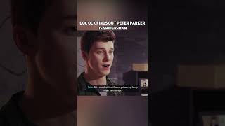 Doc Ock Finds out Peter Parker is SpiderMan  Marvels SpiderMan shorts spiderman [upl. by Loyce]