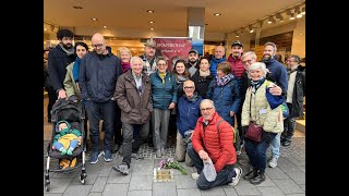 Loeser Family Stolpersteine Dedication Kassel Germany November 2023 [upl. by Joela456]