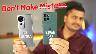 vivo T3 Ultra vs Moto edge 50 Full Comparison amp Camera Test  Best 5G Phones Under 30000 🥵 [upl. by Amero]