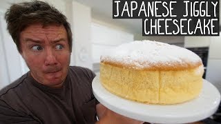 Tastys Japanese Jiggly Cheesecake  Barry tries 15 [upl. by Siladnerb941]