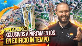 Venta pisos en Benidorm Exclusivos Apartamentos en edificio In Tempo Imobiliaria Alegria [upl. by Corbie]