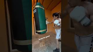 Hooks to body  150lbs prolast heavy bag workout trending fitness boxing explore [upl. by Ayoj57]