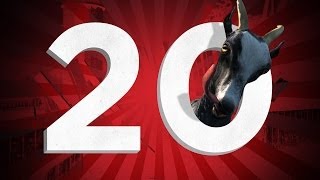 20 Dumb Things to Do in Goat Simulator [upl. by Nohtan]